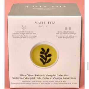 Jeanne Fitz Olive Oil & Vinegar Dipping Bowl Set